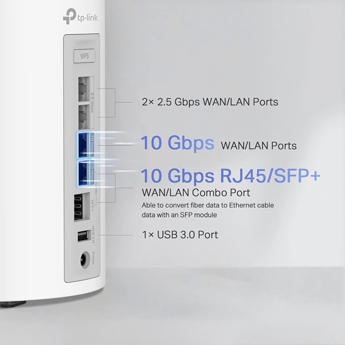 TP-Link Deco 7 Elite BE85 Tri-Band WiFi 7 BE22000 Whole Home Mesh System- - Image 6