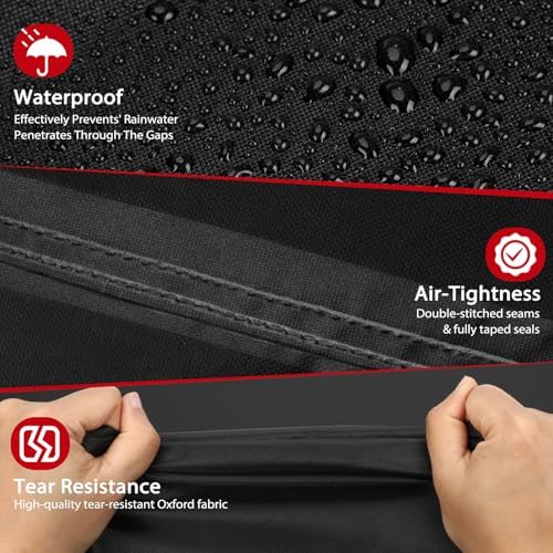 Topcrown Grill Cover for Outdoor Grill Waterproof BBQ Gas Grill Cover - Image 4