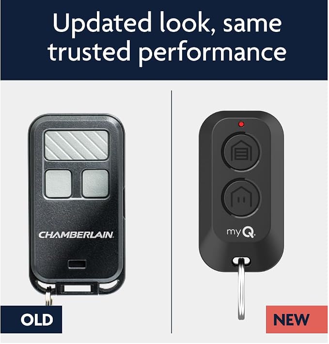 Chamberlain Genuine myQ 2‑Button Keychain Garage Door Remote – Compact - Image 3