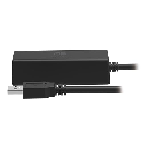 Nintendo Switch Wired Internet LAN Adapter by HORI Officially Licensed by - Image 4