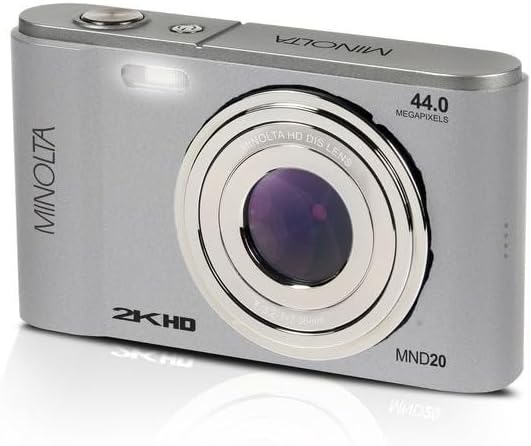 Minolta MND20 44MP Digital Camera – 2.7K Ultra HD Video, 16X Digital Zoom - Image 2