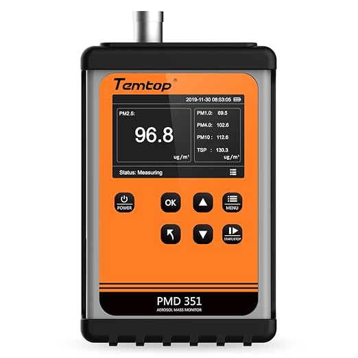 Temtop PMD351 Professional Aerosol Mass Monitor by Temtop