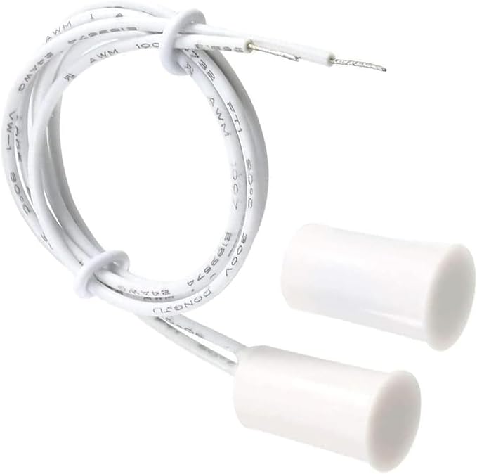 RC-33 NC Magnetic Reed Switch Recessed Wired Door Window Alarm, Magneti Door - Image 3