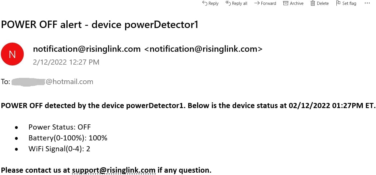 WiFi Power Outage Alarm Detector, Power Failure & Restoration Alerts - Image 9