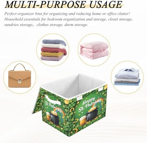 Bolaz St Patrick Green Storage Bins - Image 7