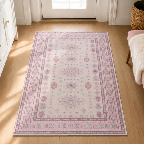 3x5 Area Rug Washable Non Slip Carpet - Image 3