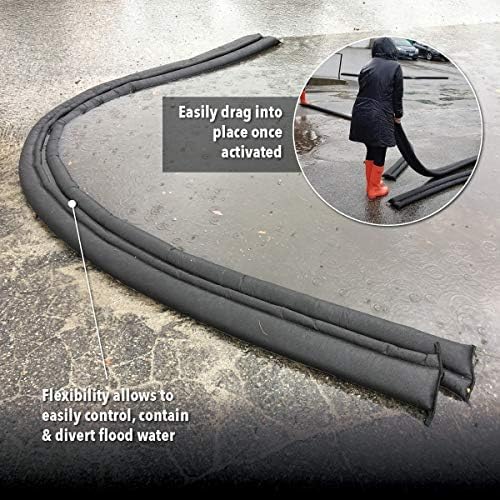 Quick Dam QD65-26 Water-Activated Flood Barriers, 26 Pack - Image 12