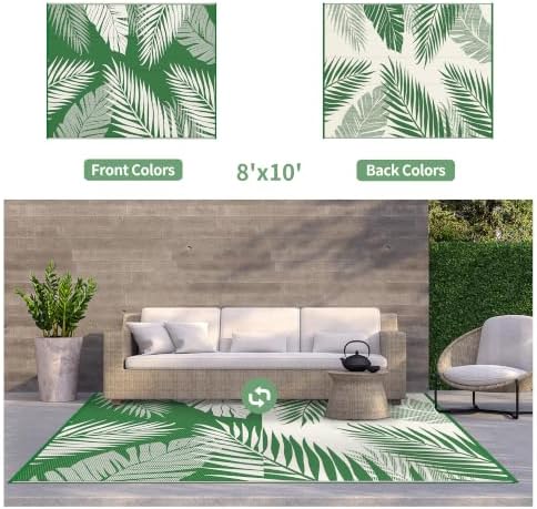 GENIMO Outdoor Rug, Waterproof Plastic Rugs - Image 2