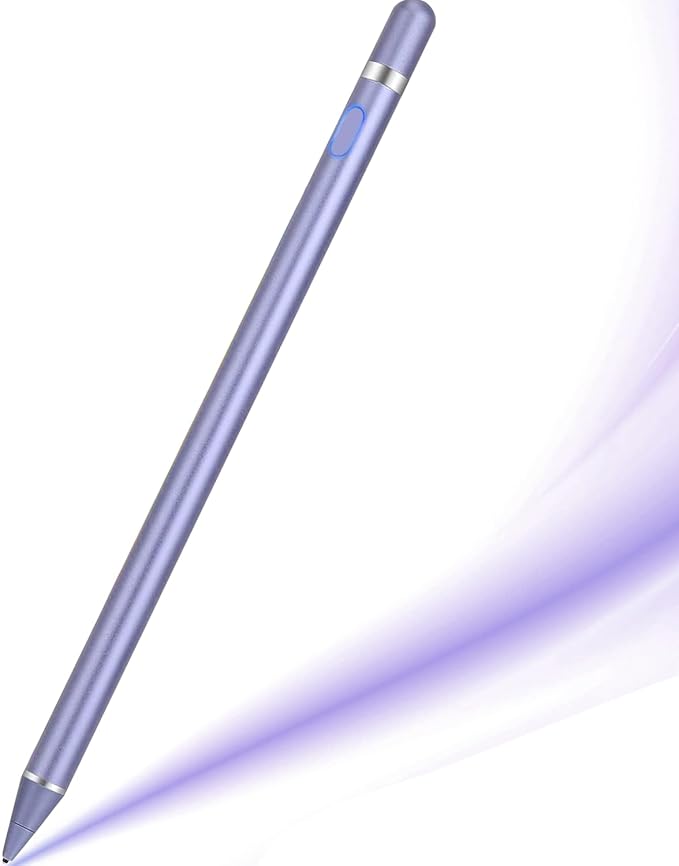 DOGAIN Active Stylus Pen for Touchscreen, iPad Pencil 1.5mm Fine Point Pen by DOGAIN