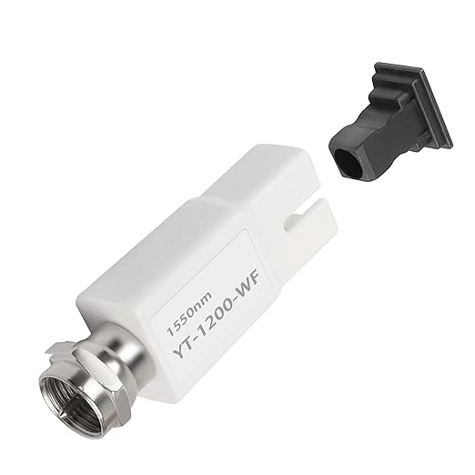 QIANRENON Cable TV Passive Fiber Mini Receiver Module 1550nm SC/APC to F-Head by QIANRENON