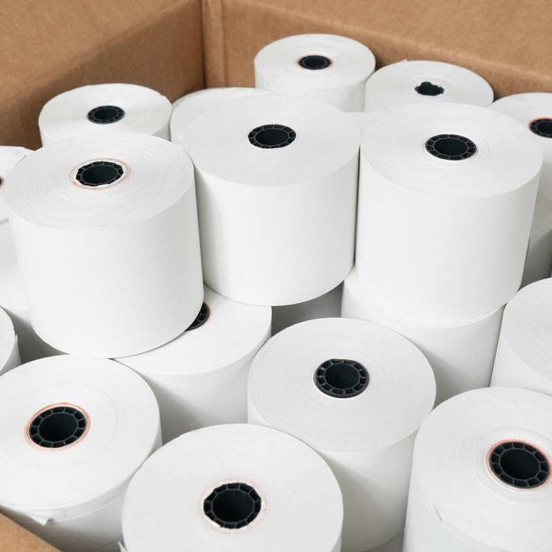 2-1/4"" x 230' Thermal, 50 Rolls, Compatible with Sharp 01PU ER-A520 ER-A530 UP-700 XE-A201 XE-A202 XE-A302,Citizen CBM262, CBM270, and More
