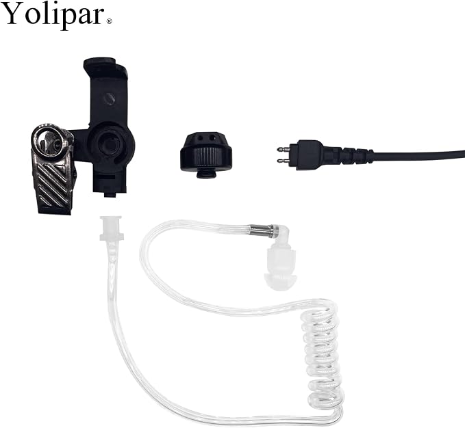 RDM2070D 2-Pin 2-Wire Motorola Walkie Talkies Earpiece Surveillance Kit - Image 3