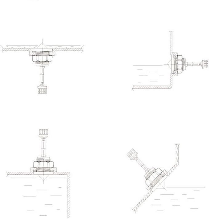 Taidacent FS IR02 FS-IR02 Optical Infrared Water Liquid Level Sensor Stainless - Image 5