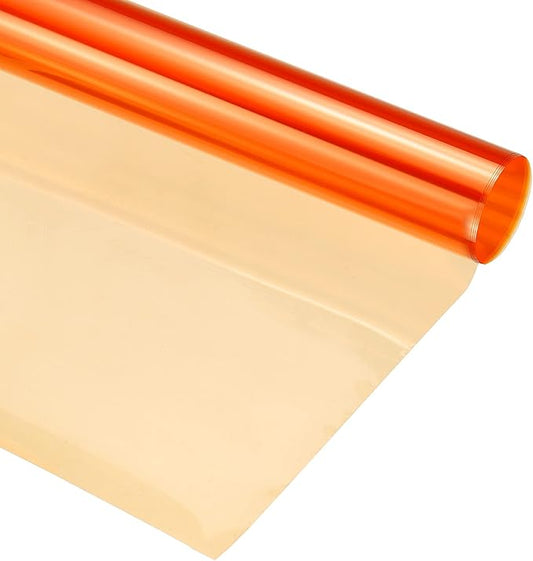 MECCANIXITY Lighting Gel Filter 15.7x19.7 Inch Orange 85 Color Correction Sheet by MECCANIXITY