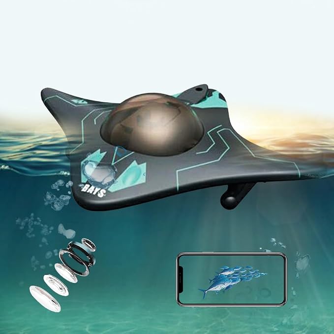 GoolRC RC Boats with Camera for Adults, 6CH Remote Control Boat for Pools & by GoolRC