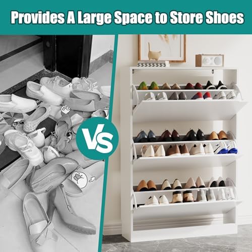 Xixini Shoe Storage Cabinet for Entryway - Image 5