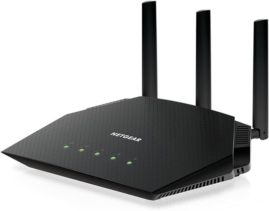 NETGEAR Nighthawk WiFi 6 Router – Router Only, AX3000 3 Gbps Wireless Speed – by NETGEAR