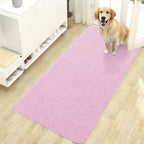 OLANLY Dog Door Mat for Muddy Paws 47x24, Super Absorbent Chenille Mud Mat by OLANLY