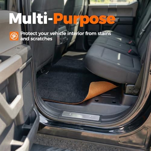 Heavy-Duty Garage Floor Mat, 1/4" Thick Absorbent Oil Spill Mat - Image 3