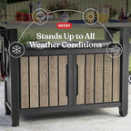 Keter Unity XL Outdoor Entertainment Cart - Image 3