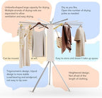 LIENAHU Clothes Drying Rack, Drying Rack Clothing, Laundry Drying Rack - Image 6