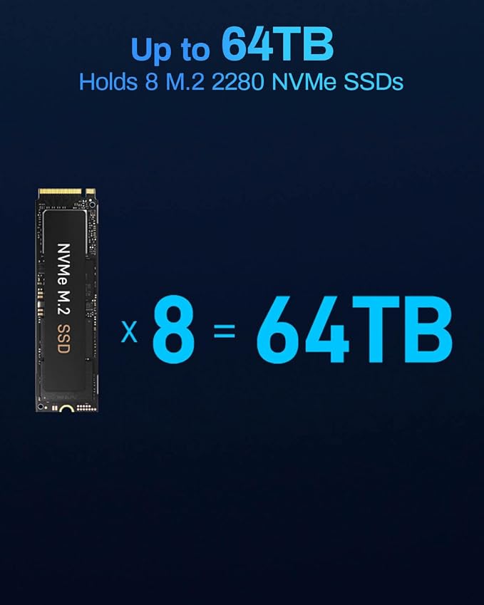 TERRAMASTER F8 SSD Plus NAS - Image 8