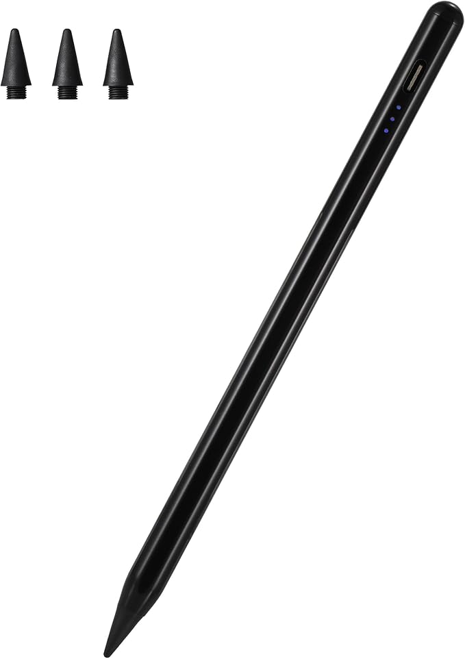 Stylus Pen for iPad A16 11th 10th 9th 8th 7th 6th Generation, iPad Pro 12.9 11 by Waiktyne