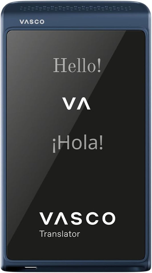Vasco Translator Q1 | AI Voice Cloning Language Translator Device | 113 by VascoElectronics