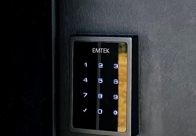 Emtek EMP21211US19 Empowered2 Electronic Touchscreen/Fingerprint Key Free Entry - Image 2