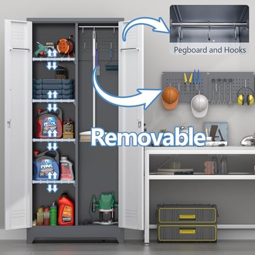 72.8" H Metal Garage Storage Cabinets - Image 5