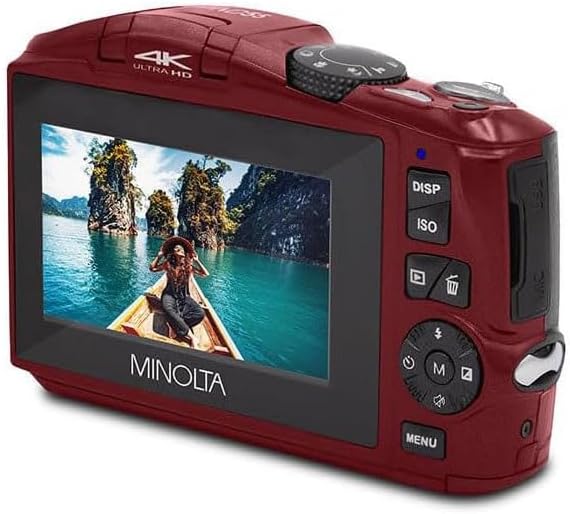 Minolta 64MP Digital Camera – 4K Ultra HD Video at 60FPS, 16x Digital Zoom - Image 4