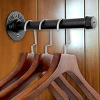 Sumnacon Wall Mounted Clothes Rack - Image 2