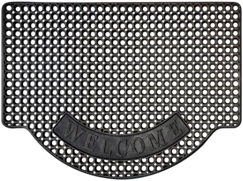Outside Rubber Welcome Door Mats Anti Slip Rubber Floor Mats 23x35 by Unknown