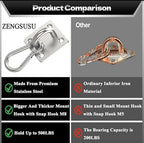 Stainless Steel Tie Out Mounted Wall Hook - Image 5
