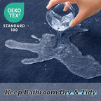 HUXMEYSON Bathroom Rugs Sets 3 Piece, Non-Slip & Quick Dry Bath Mat Set - Image 5