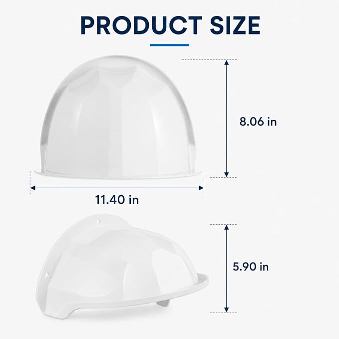 HOMSFOU Outdoor Camera Protector Cover Silicone Security Camera Rain Shield - Image 2