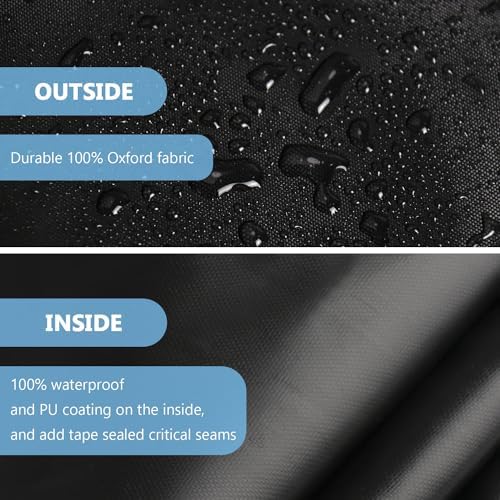 Patio Furniture Set Cover for 64 Inch Rectangle Outdoor Dining Table - Image 3