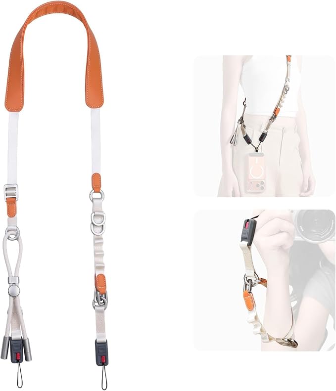 ULANZI YF01 Camera Strap with Built-In USB-C Data Cable — 3-in-1 Quick Release by ulanzi