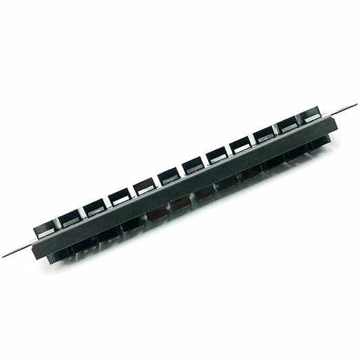 Yankok [CAT5 12 Port Feed Through Patch Panel 10in. 1U - Image 2