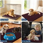 OLANLY Dog Door Mat for Muddy Paws 36x24, Extra Absorbent Chenille Mud Mat - Image 7