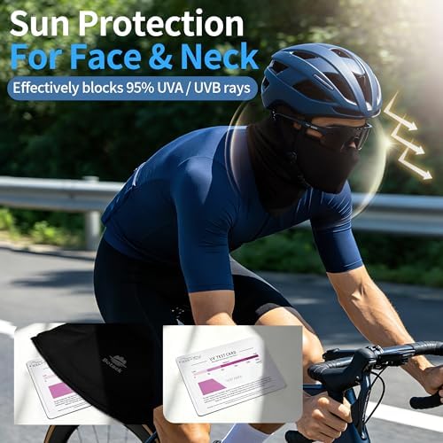 Balaclava Ski Mask, Sun Protection Breathable Face Cover Men Women - Image 2