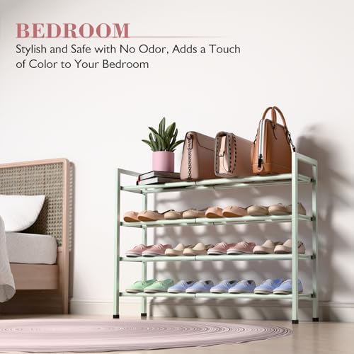 Bumusty 4 Tier Expandable Shoe Rack - Image 6