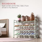 Bumusty 4 Tier Expandable Shoe Rack - Image 6