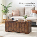 VANKILEY 43.3" Storage Chest Extra Large, Storage Bench. - Image 4