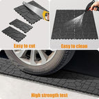 44Pcs Plastic Drainage Interlocking Floor Tiles 12" x 12", Modular Interlocking - Image 6
