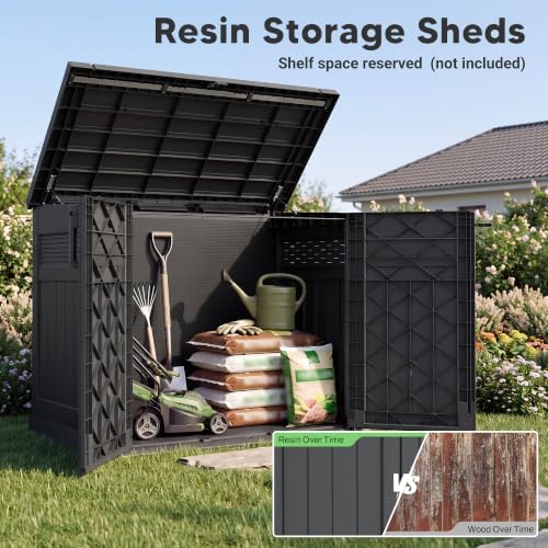 Large Outdoor Storage Cabinet 51 Cu Ft - Image 4
