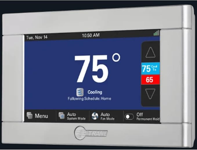 Trane ComfortLink II XL850 Wi-Fi/Ethernet Touchscreen Smart Programmable - Image 3