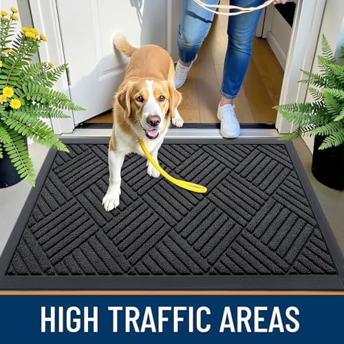 OLANLY Front Door Mat Outside Entrance 71x47, Waterproof Heavy-Duty Doormat - Image 6