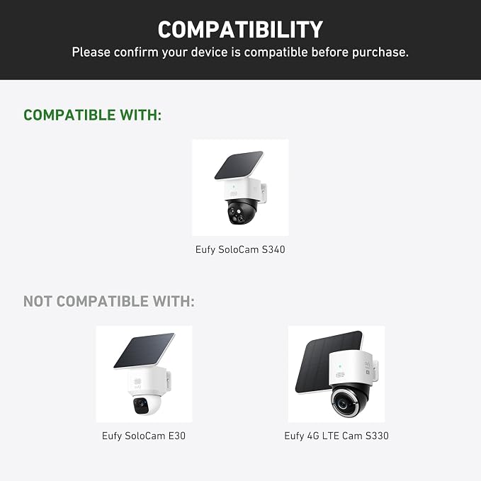 Holicfun Rain Cover for Eufy Security SoloCam S340 - Image 7