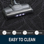 Colorxy Half Circle Waterproof Door Mat, Sturdy Rubber Doormat - Image 5